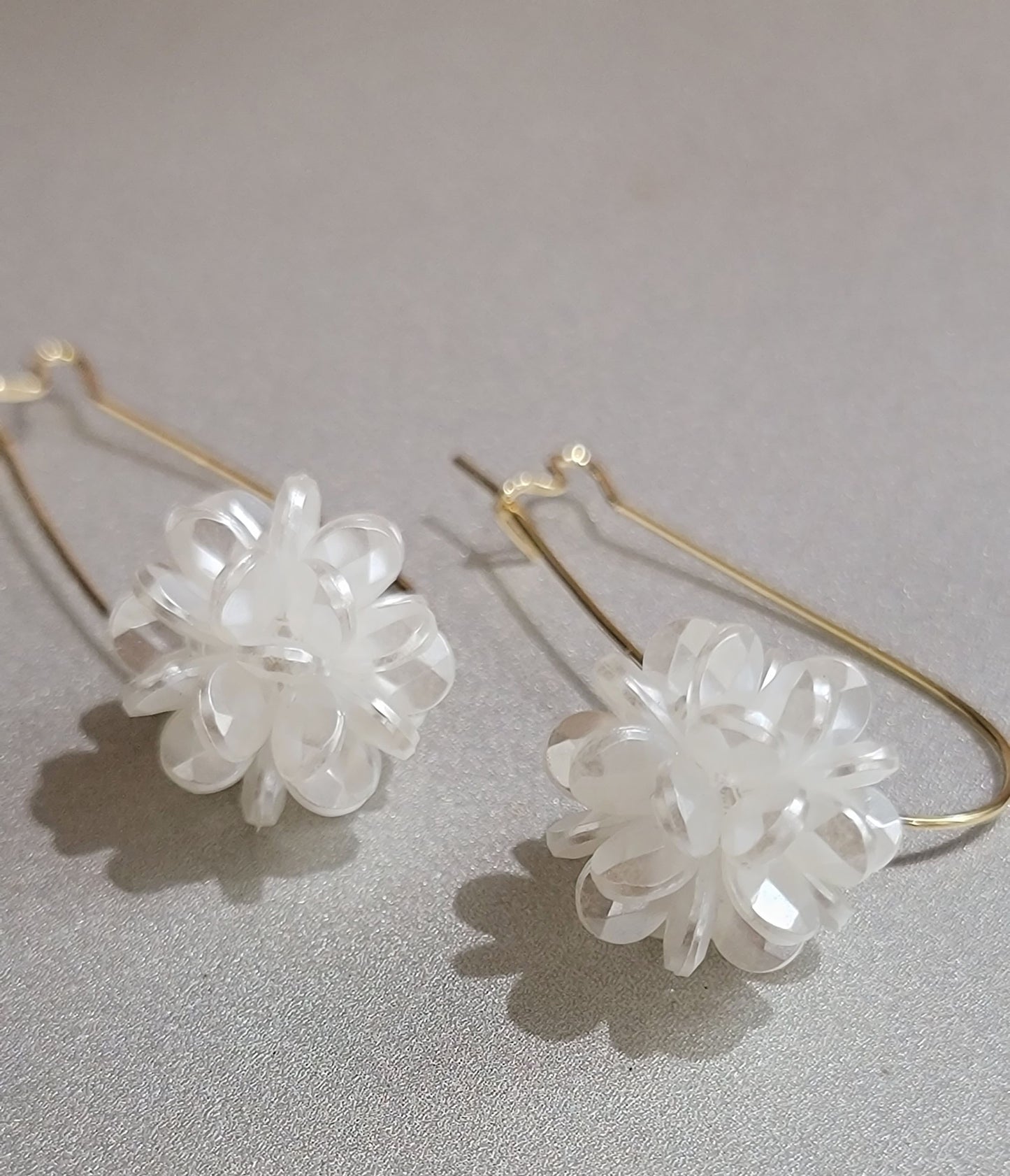 Pearl Petal Earrings